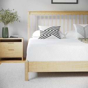 image:imageFlash Furniture Jasmine 8 Inch Green Tea Memory Foam Mattress  Charcoal Infused  Supportive Pressure Relief  CertiPURUS Certified Foam  Twin Mattress in a Box WhiteQueen