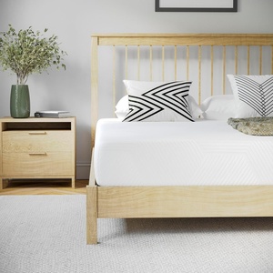 image:imageFlash Furniture Jasmine 8 Inch Green Tea Memory Foam Mattress  Charcoal Infused  Supportive Pressure Relief  CertiPURUS Certified Foam  Twin Mattress in a Box WhiteFull