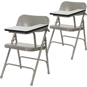 image:imageFlash Furniture Ralph Premium Steel Folding Chair with Left Handed Tablet Arm Pack of 2set of 2