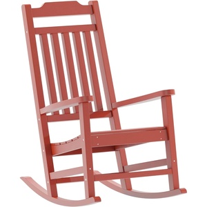 image:imageFlash Furniture Set of 2 Winston AllWeather Rocking Chair in Red Faux WoodRed