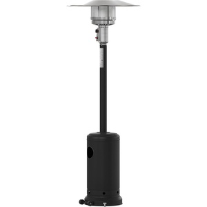 image:imageFlash Furniture Sol Patio Outdoor HeatingBronze Stainless Steel 40000 BTU Propane Heater with Wheels for Commercial amp Residential Use75 Feet TallBlack