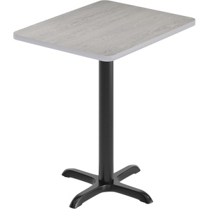 image:imageFlash Furniture Stiles 24 x 30 Rectangular Black Laminate Table Top with 22 x 22 Table Height BaseGrey