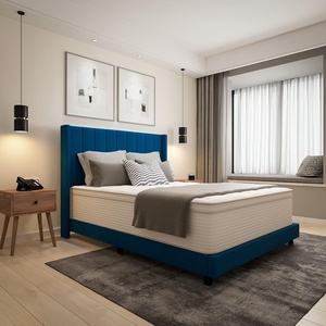 image:imageFlash Furniture Vista Hospitality Grade Commercial Mattress in a Box 14 Inch Premium Memory Foam Hybrid Pocket Spring Mattress Reinforced Edge Support Full WhiteQueen