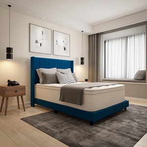image:imageFlash Furniture Vista Hospitality Grade Commercial Mattress in a Box 14 Inch Premium Memory Foam Hybrid Pocket Spring Mattress Reinforced Edge Support Full WhiteFull