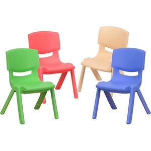 image:imageFlash Furniture Whitney 10 Pack Red Plastic Stackable School Chair with 105 Seat HeightAssorted