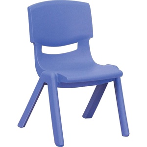 image:imageFlash Furniture Whitney 10 Pack Red Plastic Stackable School Chair with 105 Seat HeightBlue