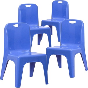 image:imageFlash Furniture Whitney 4 Pack Plastic Stackable School Chairs with 1325 Seat Height Assorted ColorsBlue