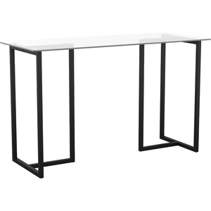image:imageMartha Stewart Eli Home Office Desk with Glass Top and Steel Frame Oil Rubbed BronzeClear TopOil Rubbed Bronze Frame