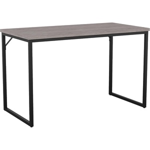 image:imageMartha Stewart Noah Home Office Parsons Desk in Gray Wood Grain with Oil Rubbed Bronze Metal FrameGray TopOil Rubbed Bronze Frame