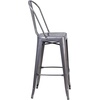 image:imageFlash Furniture 30 High Clear Coated Indoor Barstool with BackPack of 1