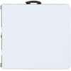 image:imageFlash Furniture 4Foot Height Adjustable BiFold Granite White Plastic Folding TableClassic