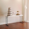 image:imageFlash Furniture 5 ft Plastic Folding Training Table Granite White  Durable Construction Commercial UseSolid