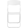 image:imageFlash Furniture 6 Pack HERCULES Series 500 lb Capacity Heavy Duty Black Plastic Folding Chair with Builtin Ganging BracketsWhite