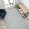 image:imageFlash Furniture Abbott Area Rug  Grey  Diamond Pattern  5 x 7  Stain ResistantGrey