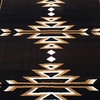 image:imageFlash Furniture Amado Collection Rustic Southwestern Area Rug  NonShedding Brown Olefin Fibers  5 x 7  Jute Backing  Bedroom Living Room Entryway27 x 157 Rectangular