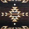 image:imageFlash Furniture Amado Collection Rustic Southwestern Area Rug  NonShedding Brown Olefin Fibers  5 x 7  Jute Backing  Bedroom Living Room Entryway5 x 7 Rectangular