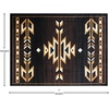image:imageFlash Furniture Amado Collection Rustic Southwestern Area Rug  NonShedding Brown Olefin Fibers  5 x 7  Jute Backing  Bedroom Living Room Entryway5 x 7 Rectangular