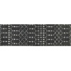 image:imageFlash Furniture Beth Geometric Bohemian Low Pile Rug  2x6  IvoryBlackDark GrayIvory