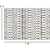 image:imageFlash Furniture Beth Geometric Bohemian Low Pile Rug  2x6  IvoryBlackIvoryBlack