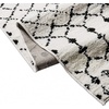 image:imageFlash Furniture Beth Geometric Bohemian Low Pile Rug  2x6  IvoryBlackIvoryBlack