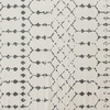 image:imageFlash Furniture Beth Geometric Bohemian Low Pile Rug  2x6  IvoryBlackIvoryGray