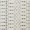 image:imageFlash Furniture Beth Geometric Bohemian Low Pile Rug  2x6  IvoryBlackIvoryGray