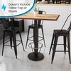 image:imageFlash Furniture Beverly 18 Round Restaurant Table Base with 3 Dia Bar Height Column and Foot Ring