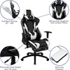 image:imageFlash Furniture Black Gaming Desk and RedBlack Racing Chair Set with Cup Holder Headphone Hook and MonitorSmartphone StandBlack