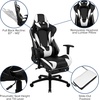 image:imageFlash Furniture Black Gaming Desk and RedBlack Racing Chair Set with Cup Holder Headphone Hook and MonitorSmartphone StandBlack