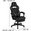 image:imageFlash Furniture Black Gaming Desk and RedBlack Racing Chair Set with Cup Holder Headphone Hook and MonitorSmartphone StandBlack