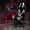 image:imageFlash Furniture Black Gaming Desk and RedBlack Racing Chair Set with Cup Holder Headphone Hook and MonitorSmartphone StandBlack