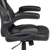 image:imageFlash Furniture Black Gaming Desk and RedBlack Racing Chair Set with Cup Holder Headphone Hook and MonitorSmartphone StandBlack