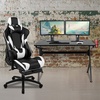 image:imageFlash Furniture Black Gaming Desk and RedBlack Racing Chair Set with Cup Holder Headphone Hook and MonitorSmartphone StandBlack