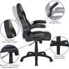 image:imageFlash Furniture Black Gaming Desk and RedBlack Racing Chair Set with Cup Holder Headphone Hook and MonitorSmartphone StandBlack