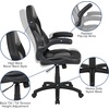 image:imageFlash Furniture Black Gaming Desk and RedBlack Racing Chair Set with Cup Holder Headphone Hook and MonitorSmartphone StandBlack