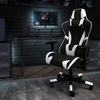 image:imageFlash Furniture Black Gaming Desk and RedBlack Racing Chair Set with Cup Holder Headphone Hook and MonitorSmartphone StandBlack