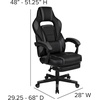 image:imageFlash Furniture Black Gaming Desk and RedBlack Racing Chair Set with Cup Holder Headphone Hook and MonitorSmartphone StandBlack