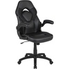 image:imageFlash Furniture Black Gaming Desk and RedBlack Racing Chair Set with Cup Holder Headphone Hook and MonitorSmartphone StandBlack