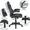 image:imageFlash Furniture Black Gaming Desk and RedBlack Racing Chair Set with Cup Holder Headphone Hook and MonitorSmartphone StandBlack