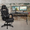 image:imageFlash Furniture Black Gaming Desk and RedBlack Racing Chair Set with Cup Holder Headphone Hook and MonitorSmartphone StandBlack