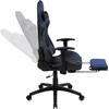 image:imageFlash Furniture Black Gaming Desk and RedBlack Racing Chair Set with Cup Holder Headphone Hook and MonitorSmartphone StandBlue