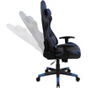 image:imageFlash Furniture Black Gaming Desk and RedBlack Racing Chair Set with Cup Holder Headphone Hook and MonitorSmartphone StandBlue
