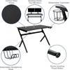 image:imageFlash Furniture Black Gaming Desk and RedBlack Racing Chair Set with Cup Holder Headphone Hook and MonitorSmartphone StandBlue