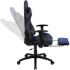 image:imageFlash Furniture Black Gaming Desk and RedBlack Racing Chair Set with Cup Holder Headphone Hook and MonitorSmartphone StandBlue