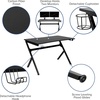 image:imageFlash Furniture Black Gaming Desk and RedBlack Racing Chair Set with Cup Holder Headphone Hook and MonitorSmartphone StandBlue