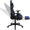 image:imageFlash Furniture Black Gaming Desk and RedBlack Racing Chair Set with Cup Holder Headphone Hook and MonitorSmartphone StandBlue