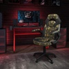 image:imageFlash Furniture Black Gaming Desk and RedBlack Racing Chair Set with Cup Holder Headphone Hook and MonitorSmartphone StandCamouflage