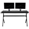 image:imageFlash Furniture Black Gaming Desk and RedBlack Racing Chair Set with Cup Holder Headphone Hook and MonitorSmartphone StandCamouflage