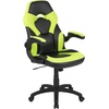 image:imageFlash Furniture Black Gaming Desk and RedBlack Racing Chair Set with Cup Holder Headphone Hook and MonitorSmartphone StandGreen