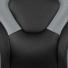 image:imageFlash Furniture Black Gaming Desk and RedBlack Racing Chair Set with Cup Holder Headphone Hook and MonitorSmartphone StandGrey